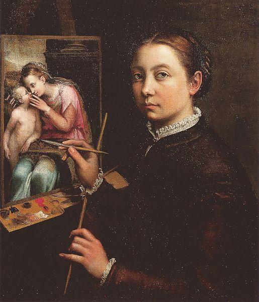 Sofonisba Anguissola Self Portrait oil painting image